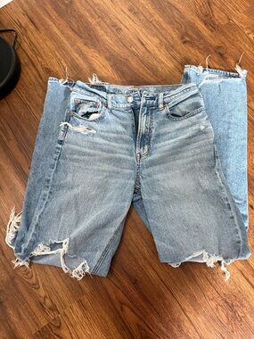 American Eagle Outfitters Highest Rise Baggy Straight Jean